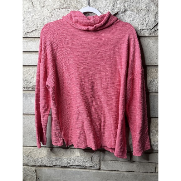 Jones New York Sweater Cowelneck Pink Pullover Women's Large EUC - Picture 6 of 8